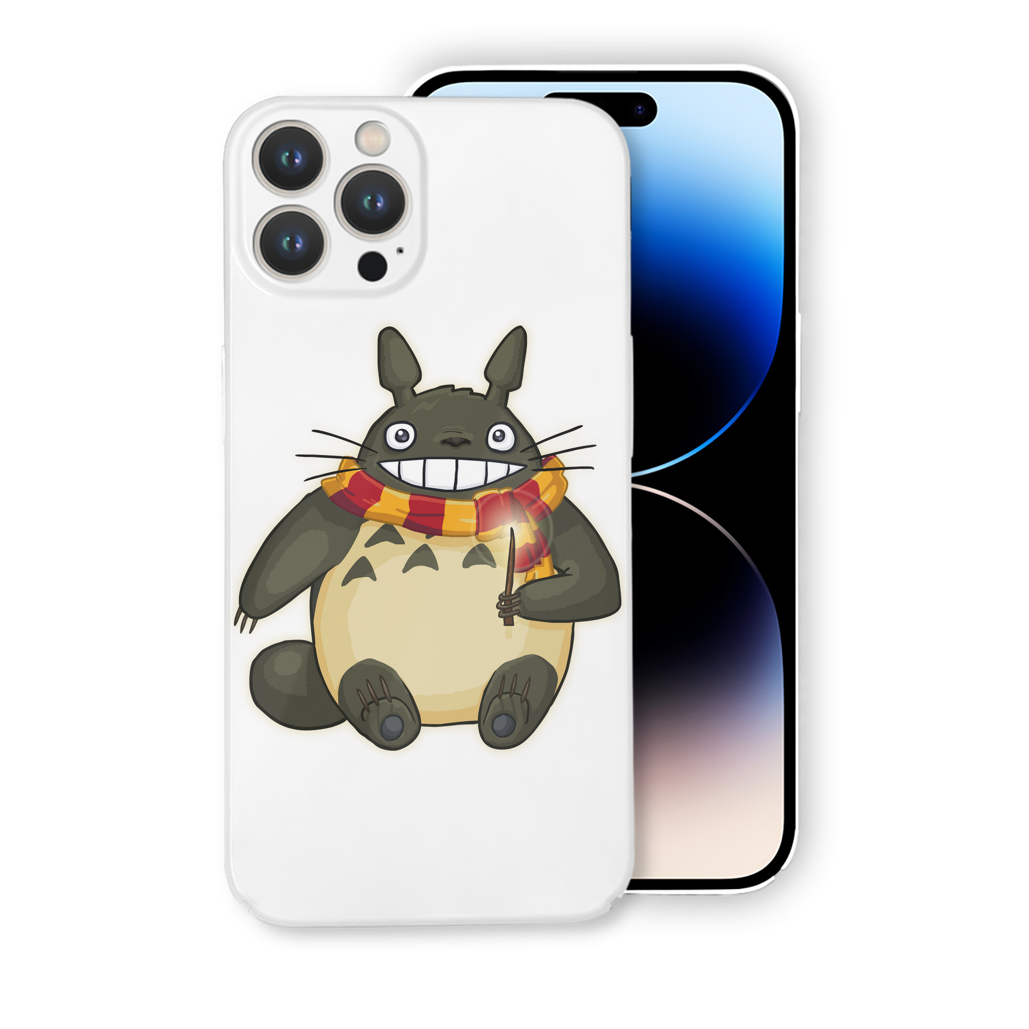 （画像用） となりのトトロ 草壁メイ 草壁サツキ My Neighbor Totoro Satsuki Kusakabe Mei Kusakabe 【iPhone 14シリーズ対応】ハードケース